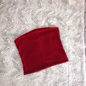 Brandy Melville Red Tube Top